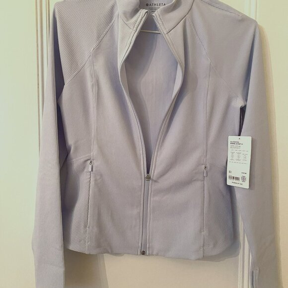 Athleta Salutation Ribbed Jacket - NWT - Picture 6 of 7